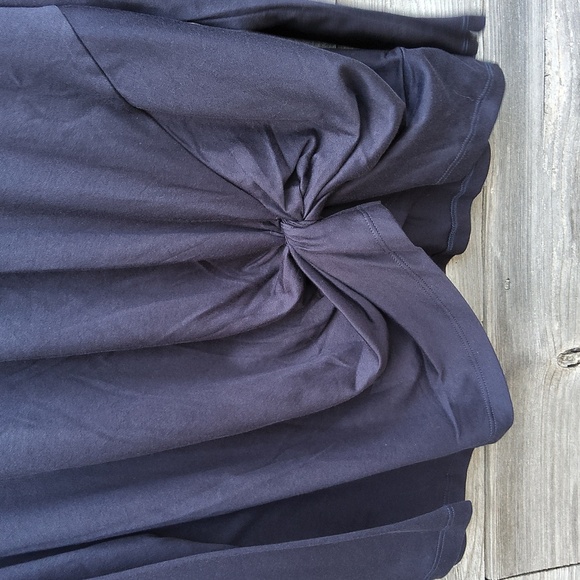 Land's End dark blue long sleeve top size 1X - Picture 5 of 7